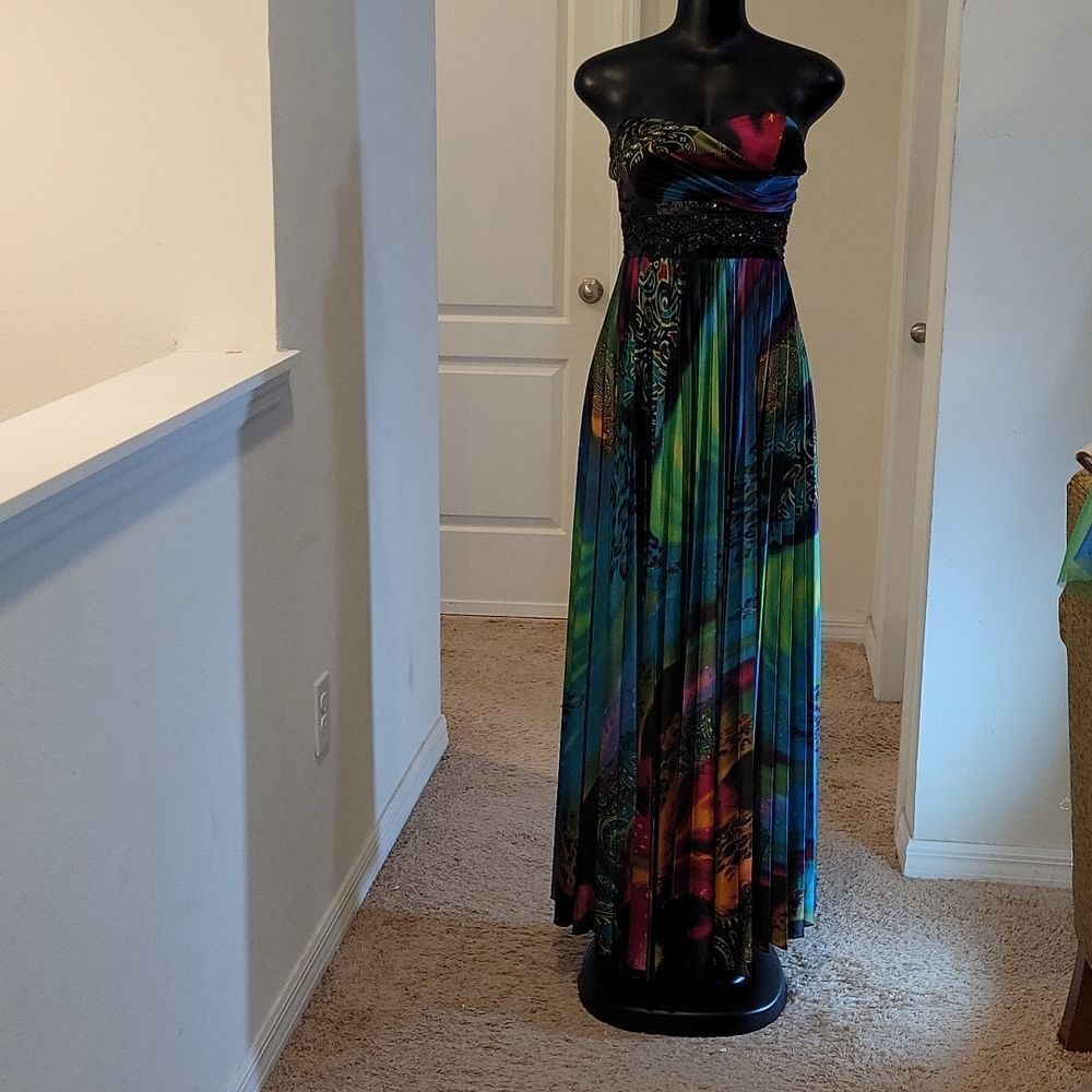 Speechless Formal Multi-Color Floor Length Dress - image 4